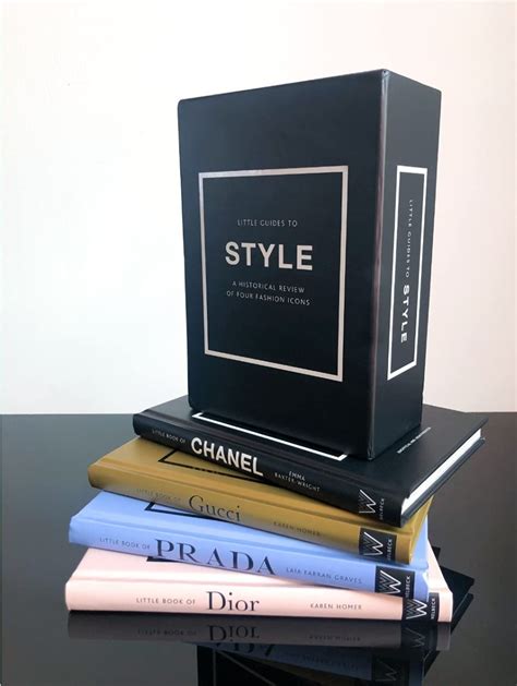 libri dior chanel prada|4 Little Books Of: Fashion Icons Dior Gucci Chanel Prada .